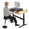 Uncaged Ergonomics WobbleStoolStandingDeskStoolTallAdjustableHeightBalanceStool, WST-b WST-B - alternate 3